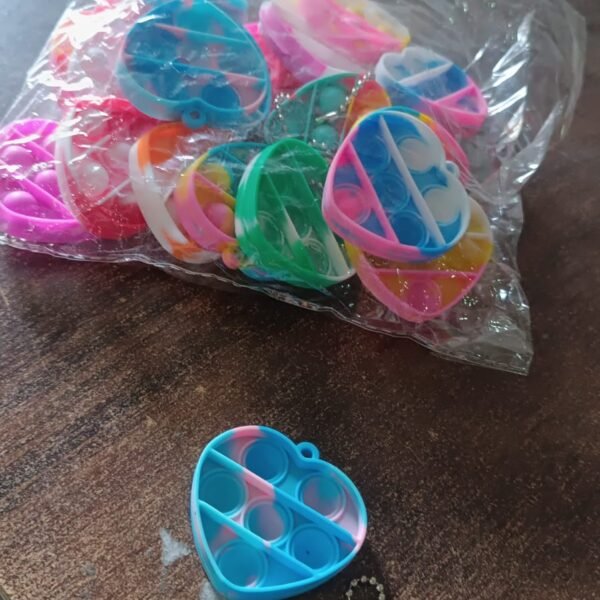 Fidget Toys for Kids Mini  Keychain (1 Pc / Mix Color & Design)