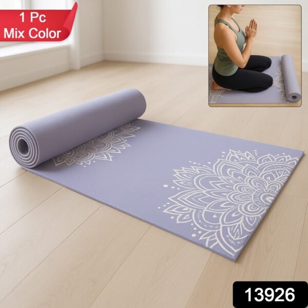 1613926192PC-Yogamat-Av585Gm-Sv2401Gm_92da1733-038d-47d2-a034-ac52663ace49.jpg Premium Non-Slip Printed Yoga Mat (Mix Color – 1 Pc)