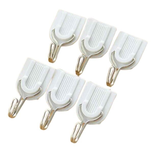 1627.jpg Adhesive Sticker ABS Plastic Hook Towel Hanger for Kitchen / Bathroom