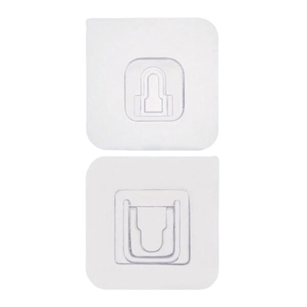 174205_e912f350-c0e8-466f-a18b-85d1ecce3b27.jpg Magic Adhesive Plastic Wall Hooks Heavy Duty Hooks (Pack of 20) - 10 pair