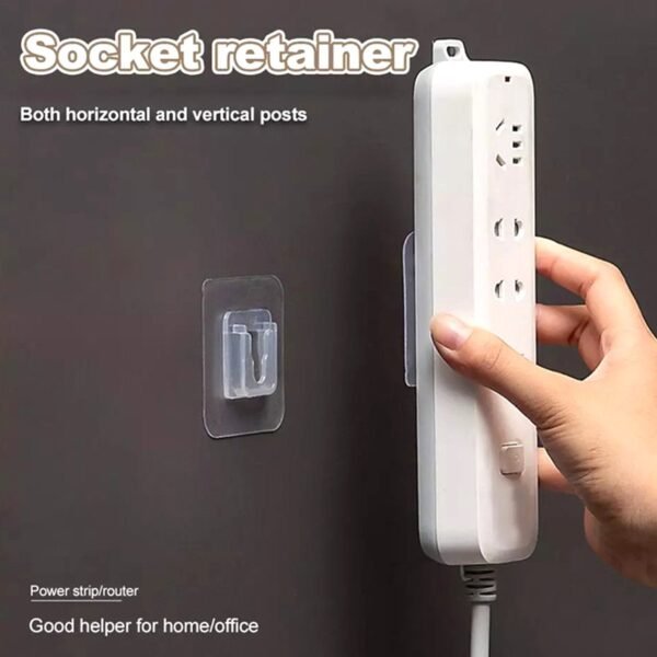 174206_552a06c5-fa2d-4668-bb2a-8d08d948688b.jpg Adhesive Plastic Wall Hooks - Heavy Duty (1 Pair)