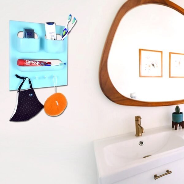 175004.jpg Plastic Unbreakable Soap Dish Tooth Brush Paste Holder