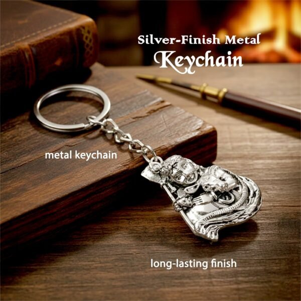 17769_metal_keychain_1pc_no102.jpg Premium Silver-Finish Metal Keychain (1 Pc)