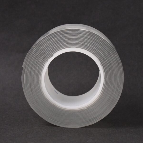 Sticky Double Sided Tape Washable Adhesive Tape Reusable (7×3 Cm / 1 Pc)