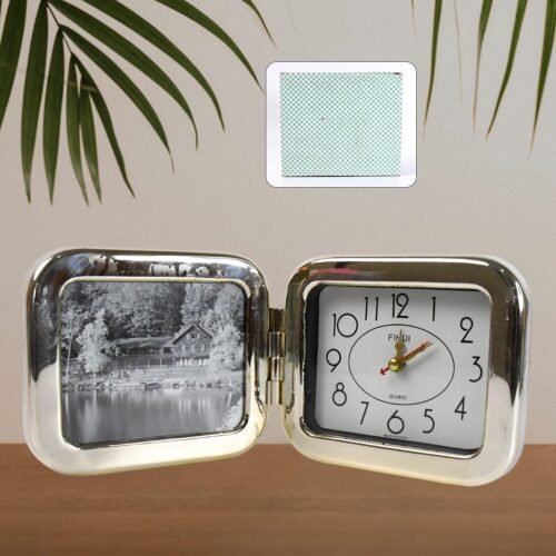 17cb6441-e13c-436a-87be-a481d7513472.jpg Plastic Foldable Desk Clock (1 Pc / With Box)