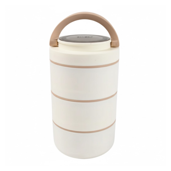 Ganesh Smart Stack 3 Layer Portable Lunch Box  for Office, School, Picnic (3 Layer)