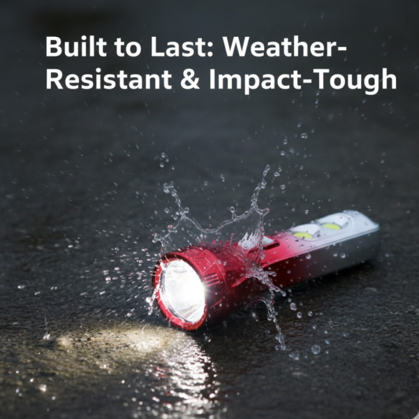 Multi Functional 3 LED Torchlight / Flashlight (1 Pc)