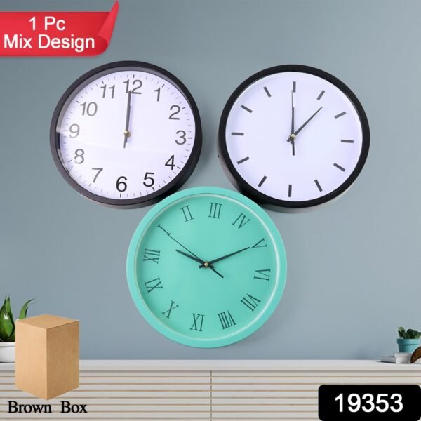182_d05351ae-3576-4833-bd48-7e576822f049.jpg Classic Wall Clock for Home and Office – Mix Design Round 1 Pc Assorted Pattern