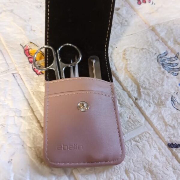 4-in-1 Nail Clipper Kit: Stainless Steel Tools, Manicure Set (Travel Case)