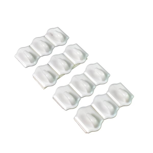 18765.jpg Small Adhesive Hooks for Wall Hanging Adhesive Hooks (12 pcs Set)