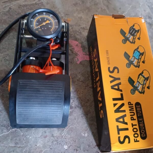 Portable High Pressure Foot Air Pump Compressor for Car and Bike