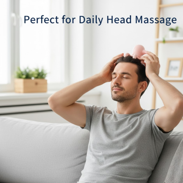 Scalp Relax Octopus Massager – Long Ergonomic Head Massager for Adults