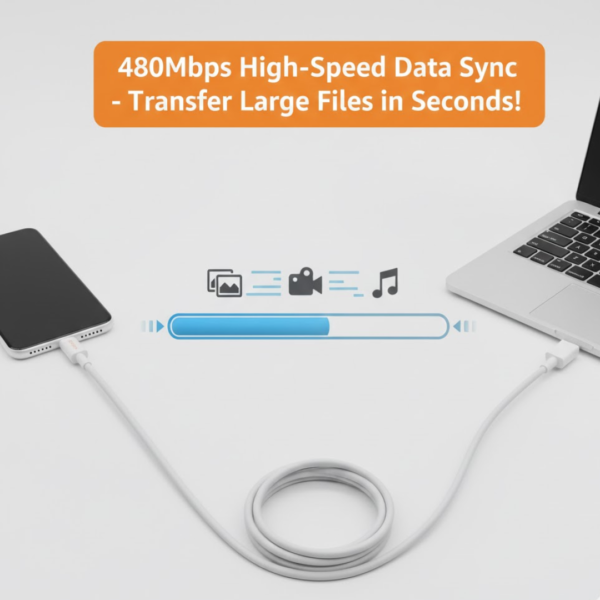 19089.png Type C data cable Fast Charging Cable (1 Mtr. / 1 Pc)