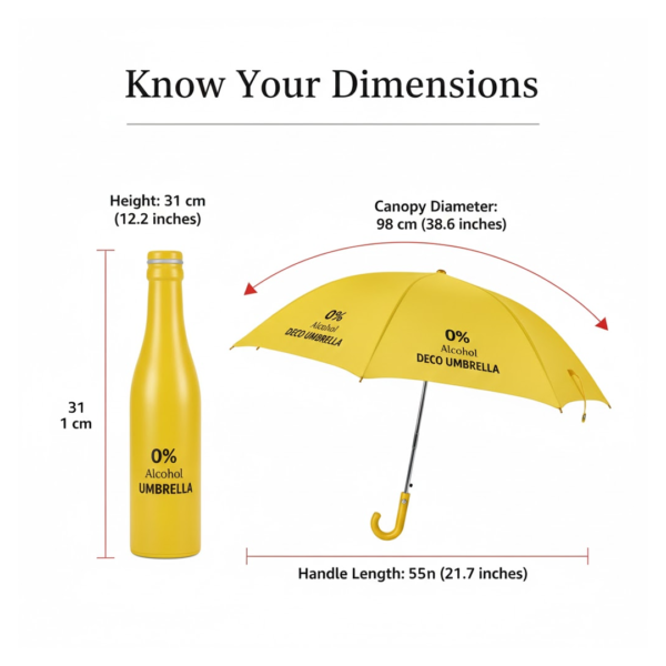 19114.png Pocket Folding Wine Bottle Umbrella