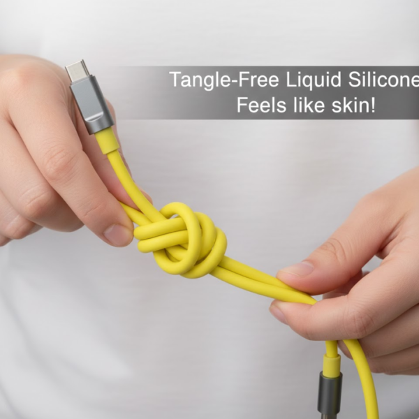 19127.png Type C data cable Fast Charging With Light (1 Mtr. / 1 Pc)