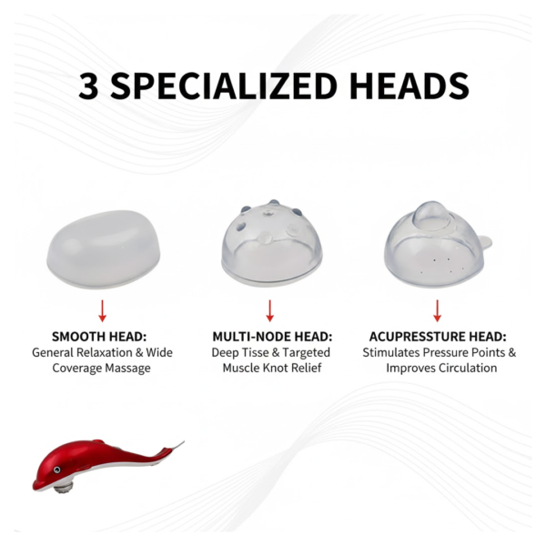 19155.png Electric Dolphin Handheld Massager (1 Pc)