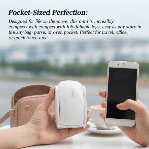 UV LED Lamp Nail Dryer Mini Portable Nail Lamp Professional  (1 Pc)