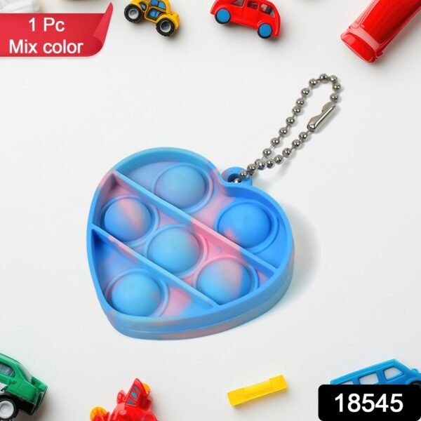 Fidget Toys for Kids Mini  Keychain (1 Pc / Mix Color & Design)