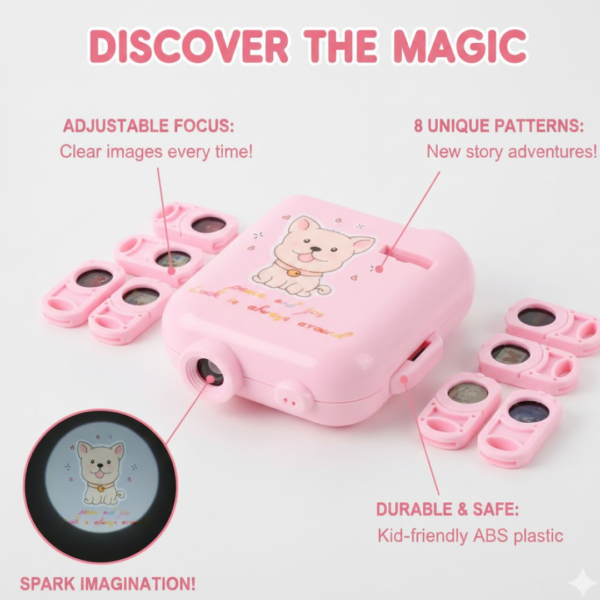 Birthday Projector with 8 Slides Patterns (1 Set)