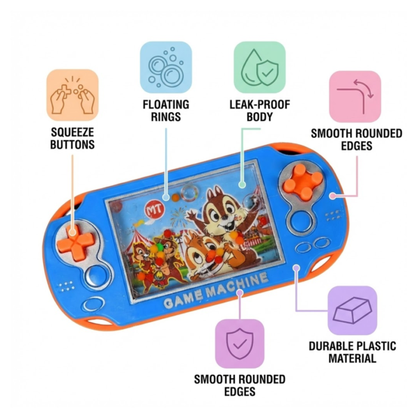 Children Handheld Water Games Toy Squeeze Game Machine Educational Toy Kids Fun Toy