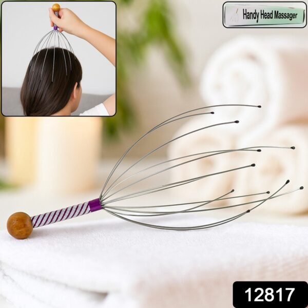 Handy Scalp & Head Massager - (1 Pc)
