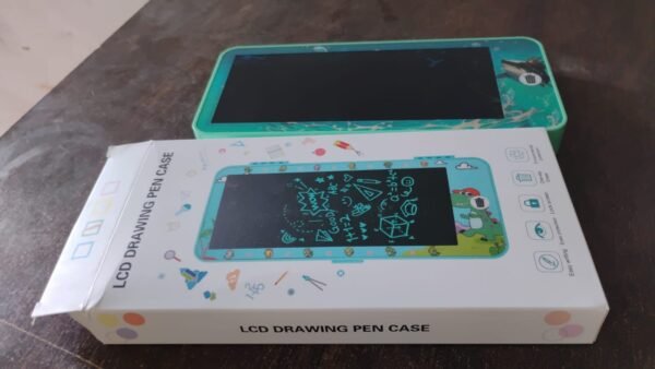 19ca112b-4c91-473f-8209-e63848a2caa3.jpg LED Drawing Pen Case writing pad / Compass Blue colour (1 pc)