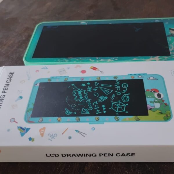 19ca112b-4c91-473f-8209-e63848a2caa3.jpg LED Drawing Pen Case writing pad / Compass Blue colour (1 pc)