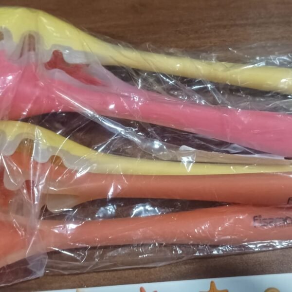 Silicone Kitchen Utensil Set - 6-Piece Heat-Resistant Non-Stick Cooking Spoons