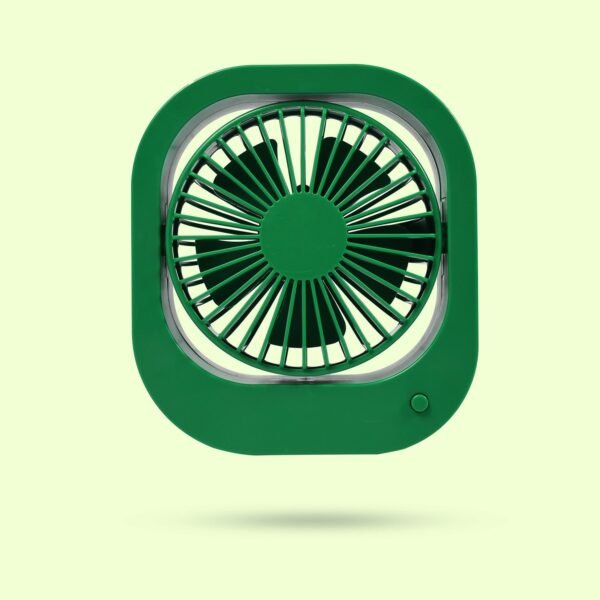 Portable USB Fan Rechargeable 2-Speed 180° Rotating Quiet Personal Fan