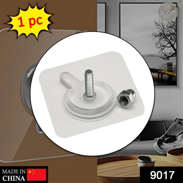 Adhesive Screw Wall Hook for Home & Office Hanging