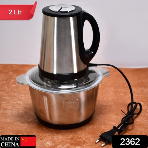1_39d08882-8b8b-47ca-87c9-9cca92e96a78.jpg STAINLESS STEEL ELECTRIC MEAT GRINDERS WITH BOWL (2L, 250WATTS)