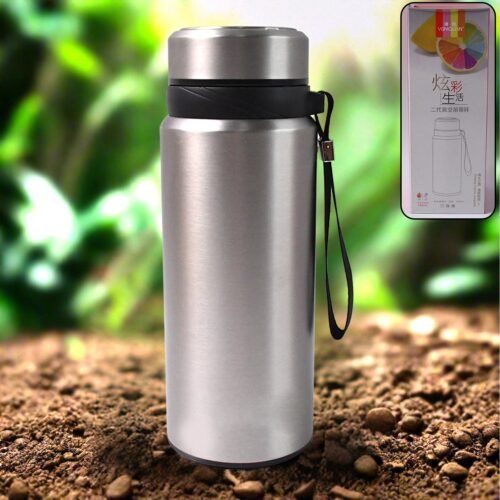 Double-Wall Stainless Steel Vacuum Insulated Bottle (1000ml Approx)