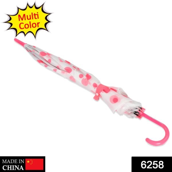 1_5ce90fb2-ea54-4362-a749-c5e94ace213d.jpg Dot Printed Umbrella for Men and Women Multicolor