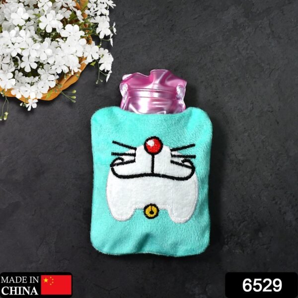 1_60ce419f-6be8-4dd2-9448-6e7ea62403ec.jpg 1 Pc Doremon Cartoon small Hot Water Bag with Cove
