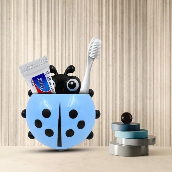1_6a8180f7-64e4-457f-8267-7d8c3f098799.jpg Ladybug Toothbrush Holder (1 Pc)