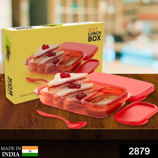 Seal Rectangular 2 Containers Lunch Box