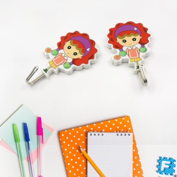 Self-Adhesive Hooks (2 Pc) Heavy Duty Waterproof Wall Mount (Bathroom, Kitchen)