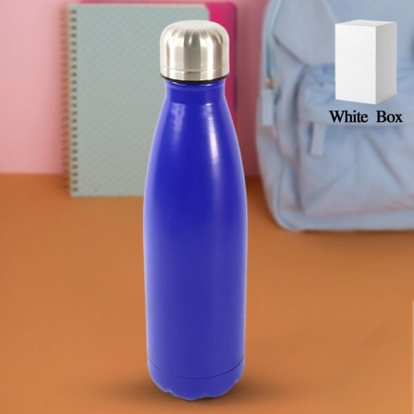 Stainless Steel Single Wall Water Bottle 400ml approx