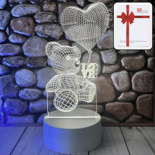 1_85975d5d-5338-4998-be63-779a13121c90.jpg 3D Illusion LED Night Lamp with Teddy Bear Holding Heart Design