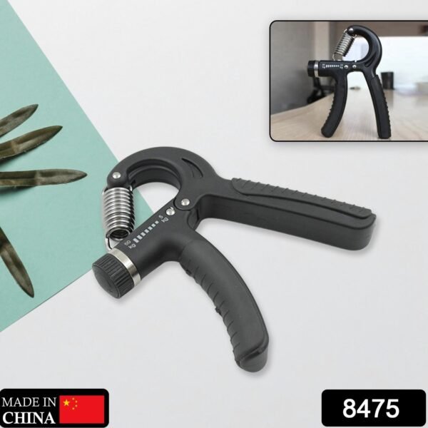 1_87a44d15-3bab-4bd2-942d-7c391a138f32.jpg Gym Fitness Hand Grip Men Adjustable Finger Heavy Exerciser Strength for Muscle Recovery Hand Gripper Trainer strengthener (1 Pc)