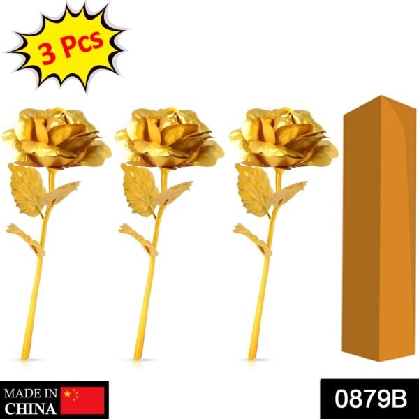1_a0afcb79-84e4-4a75-962c-c8463a1edaa3.jpg B Golden Rose is perfect for decorating homes, offices, cafes (3 Pc Set)