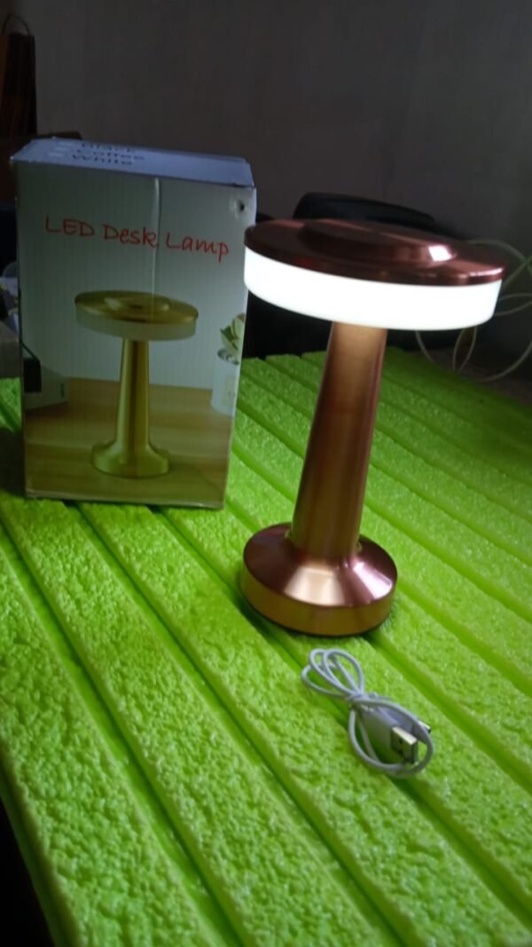 Touch LED Metal Desk Lamp (1 Pc)