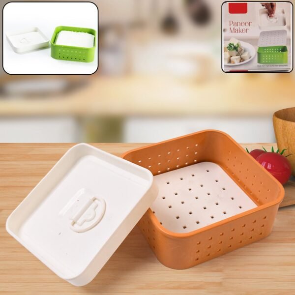 1_bac12b81-4705-437a-95ce-8ab65c1a7c3f.jpg Square Shape Paneer Maker with Lid, Tofu & Sprouts Mould