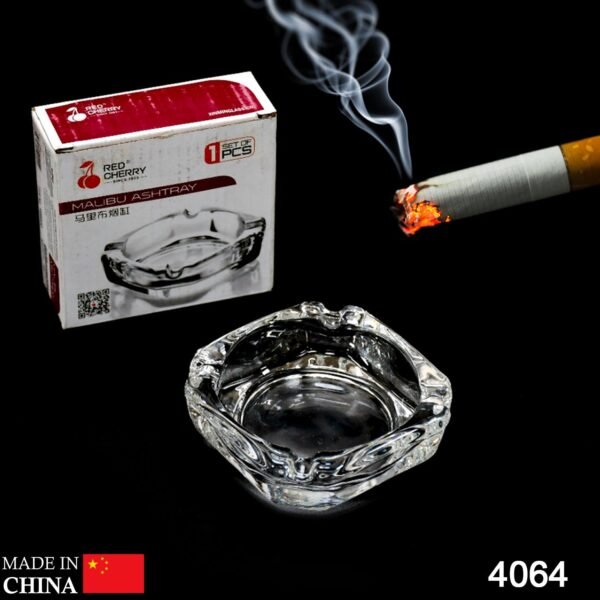 Glass Brunswick Crystal Quality Cigar Cigarette Ashtray
