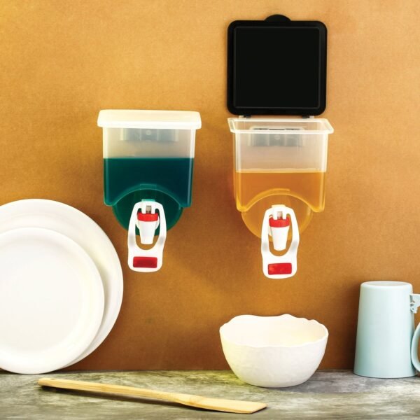 1_beb470d1-a40b-45d0-a553-58d28b9ef759.jpg Wall Mounted Oil Dispenser Bottle (1100ml Approx)