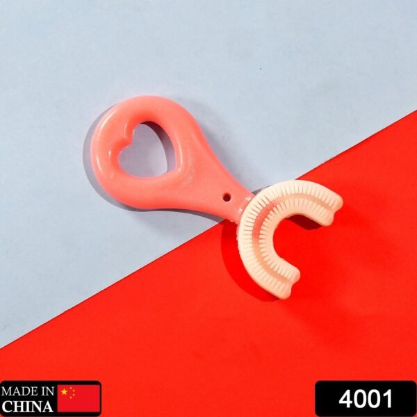 1_c85e4cf9-afcb-437d-93e7-bd5ba8ba38b4.jpg U-Shaped Toothbrush for Kids, 2-6 Years Kids Baby Infant Toothbrush