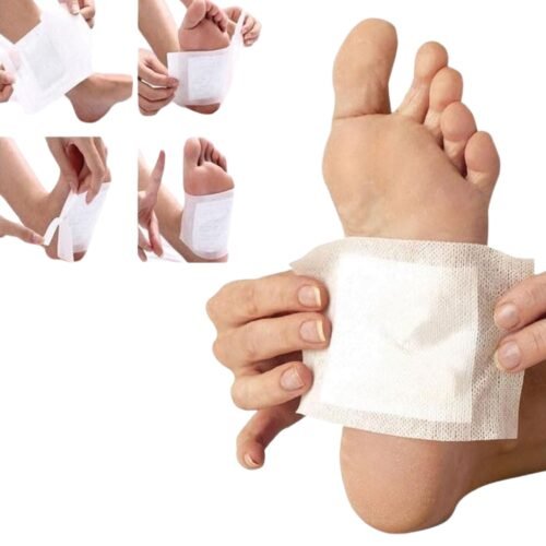 1_ef445c3a-3abb-422e-bbf3-ecffdf808768.jpg kinoki Cleansing Detox Foot Pads, Ginger & salt Foot Patch -10pcs (Free Size, White)