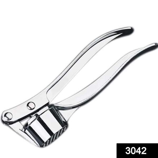 Stainless Steel Garlic Press Crusher ,Crusher ,Squeezer ,Masher ,and Lemon Juicer
