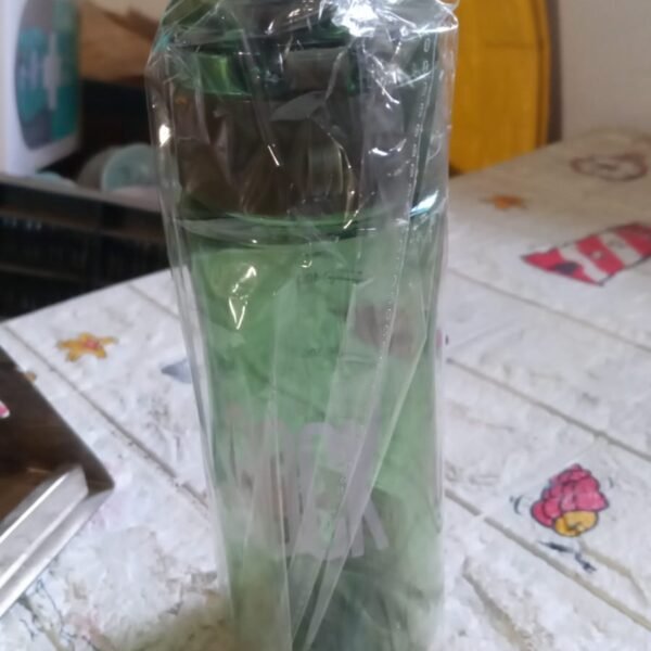 1aacfb36-f1f2-4c5c-b1ea-417da65f4c60.jpg Plastic water bottle Outdoor Sport Bottle With Carry Case, leak proof BPA-free for travel cold and hot water Plastic water bottle with daily water intake for gym and children, Home, Travel, Office Use (1 pc )