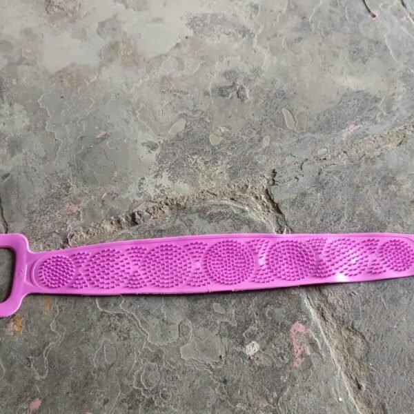 Silicone Body Scrubber Silicone Bath Body Brush (1 Pc / 24 Inch)